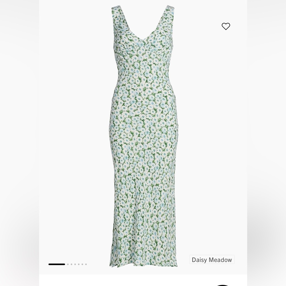 Reformation Beauden Crepe Midi Dress